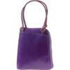farbig-violettbraun